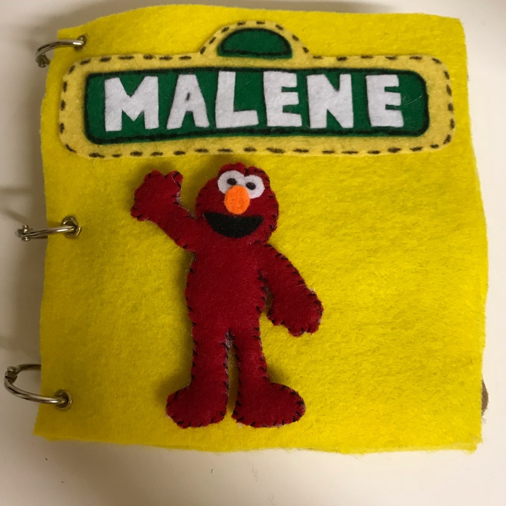 Sesame Street felt quiet book